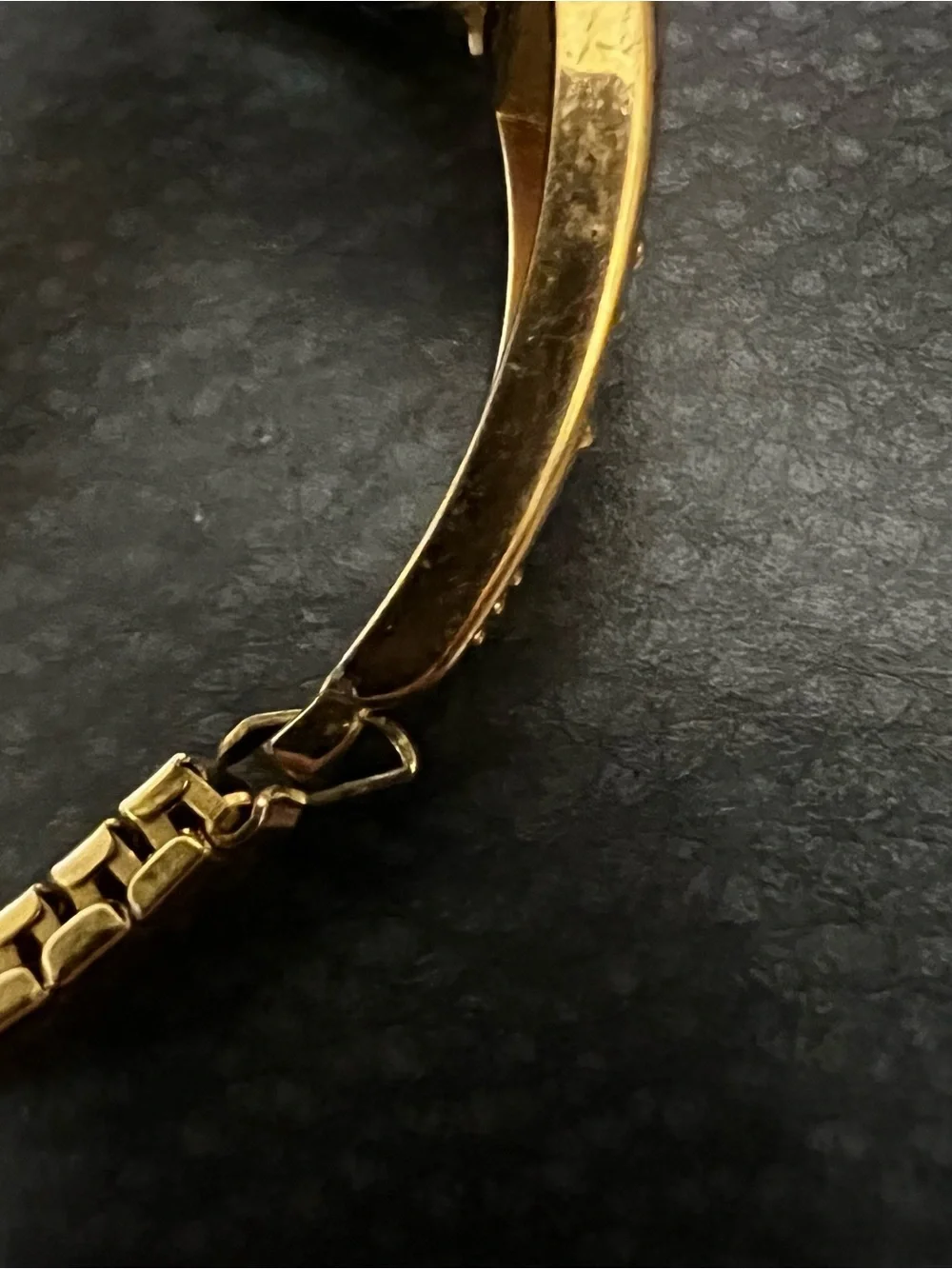 Gold Ornate Women's Bracelet Watch - Decorative Dial VINTAGE